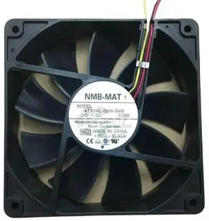 1PCS for 4710KL-05W-B49 12025 12CM 24V 0.29A Equipment Fan | High-Efficiency 120x120x25mm Cooling Servers, Inverters 1PCS for 4710KL-05W-B49 12025 12CM 24V 0.29A Equipment Fan | High-Efficiency 120x120x25mm Cooling Servers, Inverters