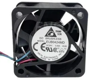FOR Delta EUB0424MD 40x40x20mm DC 24V 0.08A 3-Wire Cooling Fan for Inverter and IPC Systems FOR Delta EUB0424MD 40x40x20mm DC 24V 0.08A 3-Wire Cooling Fan for Inverter and IPC Systems