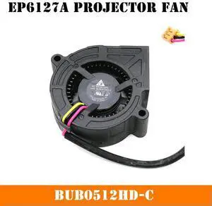 BUB0512HD-C 5cm 5020 DC DC12V 0.18A Three Lines 3-Pin For EP6127A Projector Turbo Blower Fan BUB0512HD-C 5cm 5020 DC DC12V 0.18A Three Lines 3-Pin For EP6127A Projector Turbo Blower Fan