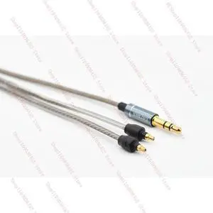 Silver Plated Audio Cable For Sennheiser IE40PRO IE 40 PRO Headphones Silver Plated Audio Cable For Sennheiser IE40PRO IE 40 PRO Headphones