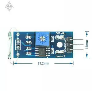SJTF Reed tube sensor module Magnetron module reed tube switch Magnetic switch SJTF Reed tube sensor module Magnetron module reed tube switch Magnetic switch