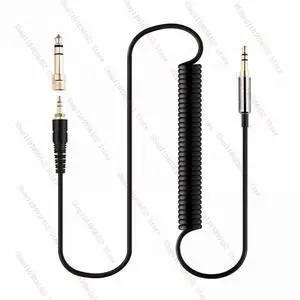 Coiled Spring Audio Cable For FOCAL SPIRIT ONE/ ONE S/Classic Takstar HD6500 Coiled Spring Audio Cable For FOCAL SPIRIT ONE/ ONE S/Classic Takstar HD6500
