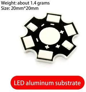 10PCS 1W/3W/5W LED Plum Cooling Plate/Aluminum Substrate 10PCS 1W/3W/5W LED Plum Cooling Plate/Aluminum Substrate
