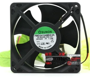 12038 Fan for PMD2412AMBX-6A 24V Cooling Fan, 7.2W, 120x120x38mm, Inverter Axial Industrial & HVAC 12038 Fan for PMD2412AMBX-6A 24V Cooling Fan, 7.2W, 120x120x38mm, Inverter Axial Industrial & HVAC