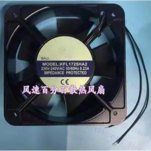 1pc for KFL1725HA2 AC220-240V 0.23A 2-Wire Cooling Fan #lin 1pc for KFL1725HA2 AC220-240V 0.23A 2-Wire Cooling Fan #lin