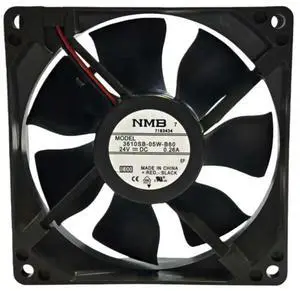 for 3610SB-05W-B60 92x92x25mm DC24V Cooling Fan for Inverter, Industrial Equipment, Ball Bearing, Quiet Operation for 3610SB-05W-B60 92x92x25mm DC24V Cooling Fan for Inverter, Industrial Equipment, Ball Bearing, Quiet Operation