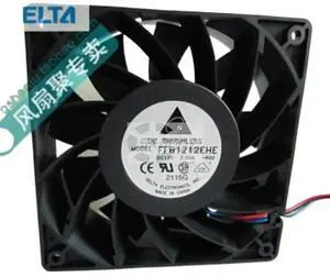 High Speed Fan 12038 for Delta FFB1212EHE-R00 120mm 12V Cooling Fan, 3A, 120x120x38mm DIY GPU Mining & Industrial High Speed Fan 12038 for Delta FFB1212EHE-R00 120mm 12V Cooling Fan, 3A, 120x120x38mm DIY GPU Mining & Industrial
