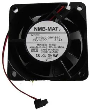 2410ML-05W-B60 6025 24V 60mm 0.17A axial inverter cooling fan 2410ML-05W-B60 6025 24V 60mm 0.17A axial inverter cooling fan
