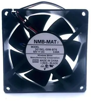 50V 92mm Server Cooling Fan for 3615KL-09W-B76 8200RPM High-Performance Systems 50V 92mm Server Cooling Fan for 3615KL-09W-B76 8200RPM High-Performance Systems