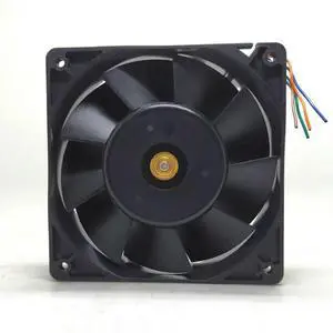 DV12038B12H 120mm 12V 4-Wire Ultra-High-Speed Cooling Fan, 120x120x38mm, for Miner & Chassis Solutions DV12038B12H 120mm 12V 4-Wire Ultra-High-Speed Cooling Fan, 120x120x38mm, for Miner & Chassis Solutions