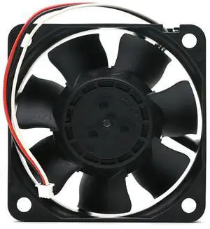 60mm Fan for 06025SS-12N-AT 6025 12V 0.24A 6cm Dual Ball Bearing Cooling - 23.3CFM 4700RPM Efficient Airflow 60mm Fan for 06025SS-12N-AT 6025 12V 0.24A 6cm Dual Ball Bearing Cooling - 23.3CFM 4700RPM Efficient Airflow