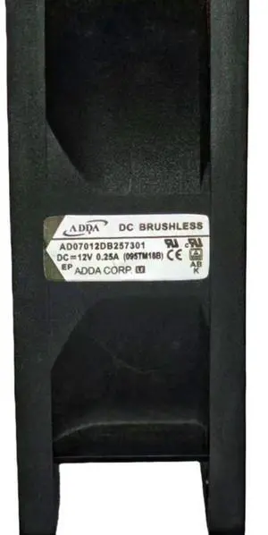 for ADDA AD07012DB257301 70x70x25mm 7025 Cooling Fan 12V 0.25A - - For PC Case CPU Cooler Power Supply Cooling for ADDA AD07012DB257301 70x70x25mm 7025 Cooling Fan 12V 0.25A - - For PC Case CPU Cooler Power Supply Cooling