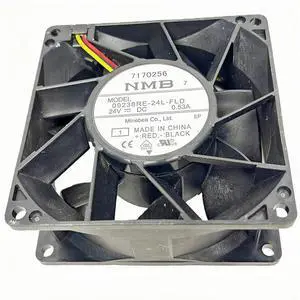 09238RE-24L-FLD 92x92x38mm 24V 0.53A Cooling Fan, High-Performance 9CM Fan for Yaskawa Inverters, Durable Industrial Cooling 09238RE-24L-FLD 92x92x38mm 24V 0.53A Cooling Fan, High-Performance 9CM Fan for Yaskawa Inverters, Durable Industrial Cooling