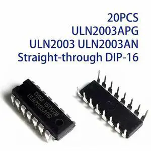 20PCS ULN2003APG ULN2003 ULN2003AN Straight-through DIP-16 20PCS ULN2003APG ULN2003 ULN2003AN Straight-through DIP-16