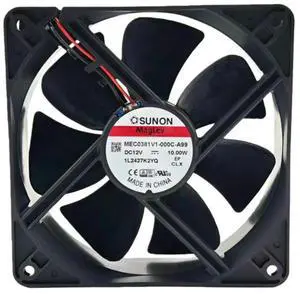 for MEC0381V1-000C-A99 120x120x38mm DC12V Cooling Fan 138CFM 48dBA 3100RPM 10W High Airflow Quiet Axial Fan for MEC0381V1-000C-A99 120x120x38mm DC12V Cooling Fan 138CFM 48dBA 3100RPM 10W High Airflow Quiet Axial Fan