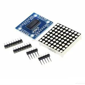 8x8LED dot matrix module MAX7219 Display module DIY kit MCU control module 8x8LED dot matrix module MAX7219 Display module DIY kit MCU control module