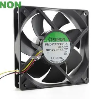 For PMD1212PTB1-A (2).F.GN 120mm x 25mm 12V 12.0W 3pin 150CFM Case Fan For PMD1212PTB1-A (2).F.GN 120mm x 25mm 12V 12.0W 3pin 150CFM Case Fan