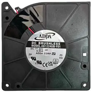 for ADDA AB1224UB-Y01 120x120x32mm DC24V Centrifugal Blower 33.6CFM High Static Pressure Radial Cooling Fan 0.55A for ADDA AB1224UB-Y01 120x120x32mm DC24V Centrifugal Blower 33.6CFM High Static Pressure Radial Cooling Fan 0.55A