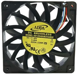 for ADDA AS12048UB25AB00 12025 120mm DC 48V 12025 Cabinet Cooling Fan for ADDA AS12048UB25AB00 12025 120mm DC 48V 12025 Cabinet Cooling Fan