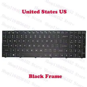 Backlit US Keyboard For CLEVO CVM18H93US9430 CVM18H93US9430B 6-80-PC510-010-1 Backlit US Keyboard For CLEVO CVM18H93US9430 CVM18H93US9430B 6-80-PC510-010-1