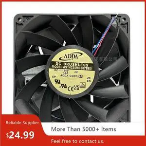 140mm X 38mm Industrial Fan for ADDA AS14024MB387BB0 ADDA DC 24V 1A 4-wire PWM 14038 cooling fan 140mm X 38mm Industrial Fan for ADDA AS14024MB387BB0 ADDA DC 24V 1A 4-wire PWM 14038 cooling fan