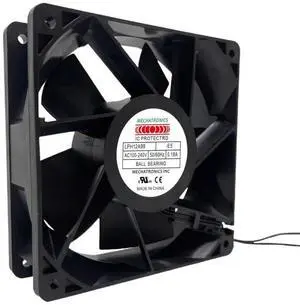LPH12A99 120mm EC Axial Fan | 100-240V AC 123.9CFM Blower 3500RPM Ball Bearing Cooling for Inverters/Welders LPH12A99 120mm EC Axial Fan | 100-240V AC 123.9CFM Blower 3500RPM Ball Bearing Cooling for Inverters/Welders