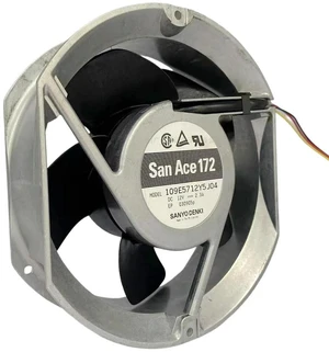 for SANYO 109E5712Y5J04 172x150x51mm 12V 2.3A Dual Ball Bearing Cooling Fan 3800RPM 282CFM Industrial Inverter for SANYO 109E5712Y5J04 172x150x51mm 12V 2.3A Dual Ball Bearing Cooling Fan 3800RPM 282CFM Industrial Inverter