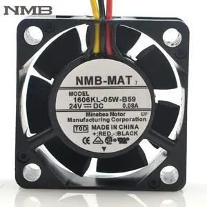 For 4015 1606KL-05W-B59 L02 24V 0.08A FH6-1742 3Wire Cooling Fan For 4015 1606KL-05W-B59 L02 24V 0.08A FH6-1742 3Wire Cooling Fan