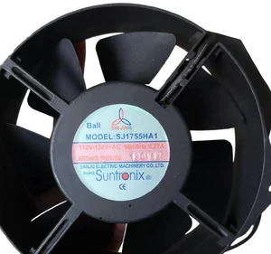 for SANJUN SJ1755HA1 172x150x55mm 110V 0.27A 31W Ball Bearing Cooling Fan 3350RPM 280CFM Industrial Inverter Cabinet for SANJUN SJ1755HA1 172x150x55mm 110V 0.27A 31W Ball Bearing Cooling Fan 3350RPM 280CFM Industrial Inverter Cabinet