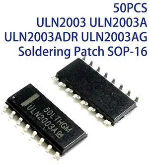 50PCS ULN2003 ULN2003A ULN2003ADR ULN2003AG Soldering Patch SOP-16 50PCS ULN2003 ULN2003A ULN2003ADR ULN2003AG Soldering Patch SOP-16
