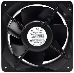 ROYAL FAN UT650DG-TP 160x160x55mm Industrial Cooling Fan - 100V 31W 2800RPM High-Temperature Resistant ROYAL FAN UT650DG-TP 160x160x55mm Industrial Cooling Fan - 100V 31W 2800RPM High-Temperature Resistant