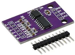 CS1238 24 bit ADC module Onboard TL431 external reference chip dual channel weighing sensing CS1238 24 bit ADC module Onboard TL431 external reference chip dual channel weighing sensing