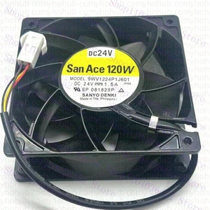 for SANYO DENKI 9WV1224P1J601 DC 24V 1.5A 120x120x38mm 4-Wire Server Cooling Fan for SANYO DENKI 9WV1224P1J601 DC 24V 1.5A 120x120x38mm 4-Wire Server Cooling Fan