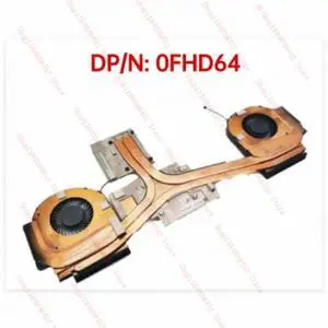 Heatsink With Fan For Precision 7740 EDA70-NV256 0FHD64 FHD64 AT2KA0 Heatsink With Fan For Precision 7740 EDA70-NV256 0FHD64 FHD64 AT2KA0