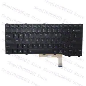 Laptop Keyboard For Fujitsu LifeBook U7312 U7313 7U13A3 English US Black Laptop Keyboard For Fujitsu LifeBook U7312 U7313 7U13A3 English US Black