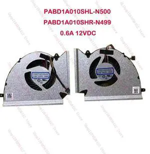 N500 CPU FAN N499 GPU FAN For PABD1A010SHL-N500 PABD1A010SHR-N499 0.6A 12VDC N500 CPU FAN N499 GPU FAN For PABD1A010SHL-N500 PABD1A010SHR-N499 0.6A 12VDC