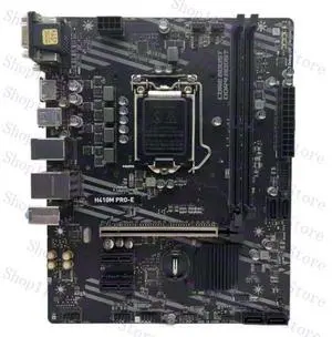 for H410M PRO-E Motherboard H410 LGA 1200 DDR4 M-ATX VGA DVI-D HDMI for H410M PRO-E Motherboard H410 LGA 1200 DDR4 M-ATX VGA DVI-D HDMI