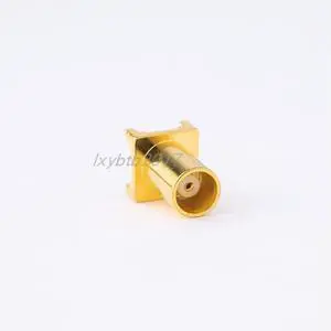 RF connector MCX-KHD16-1 female base PCB soldered board MCX-KE board height 8.2mm foot length 1.2mm RF connector MCX-KHD16-1 female base PCB soldered board MCX-KE board height 8.2mm foot length 1.2mm