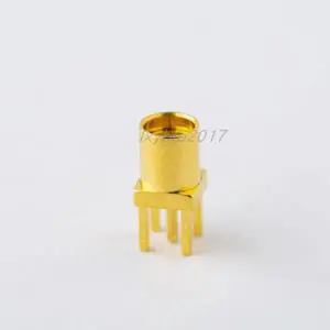 MMCX-KHD2 straight female head PCB panel socket MMCX-KE positive five-foot vertical solder plate antenna base MMCX-KHD2 straight female head PCB panel socket MMCX-KE positive five-foot vertical solder plate antenna base