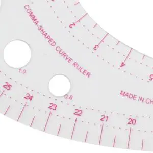 5Pcs 11.8 Inch Long Comma Shaped Plastic Transparent French Curve Ruler Spline 5Pcs 11.8 Inch Long Comma Shaped Plastic Transparent French Curve Ruler Spline