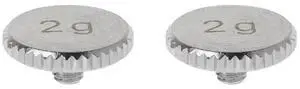 2X Headshell 2G Shell Weight Turntable l Electric Instrument Parts For SL1200 SL1210 MK2 3 5 M5G Stylus DJ,Silver 2X Headshell 2G Shell Weight Turntable l Electric Instrument Parts For SL1200 SL1210 MK2 3 5 M5G Stylus DJ,Silver