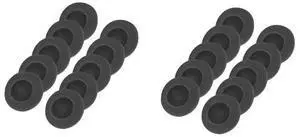 2X Thickened Earphone Cover Ear Pad Earmuff, Sponge Cover, 60Mm Replaceable Headphone Protective Cover, Universal 2X Thickened Earphone Cover Ear Pad Earmuff, Sponge Cover, 60Mm Replaceable Headphone Protective Cover, Universal