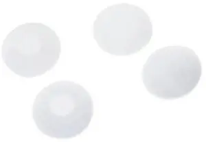 200 Pcs White Soft Sponge Earphone Headphone Ear Pad Cover Replacement 200 Pcs White Soft Sponge Earphone Headphone Ear Pad Cover Replacement