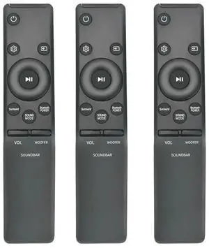 3X AH59-02758A Replace Remote Fit For Soundbar HW-M450 HW-M4500 HW-M4501 HW-M550 HW-M430 HW-M360 HW-M370 3X AH59-02758A Replace Remote Fit For Soundbar HW-M450 HW-M4500 HW-M4501 HW-M550 HW-M430 HW-M360 HW-M370