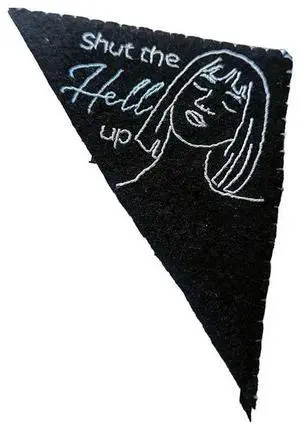 Bookmark Books Funny Word For Book Lovers Hand Embroidered Felt, Corner Bookmark Bookmark Books Funny Word For Book Lovers Hand Embroidered Felt, Corner Bookmark