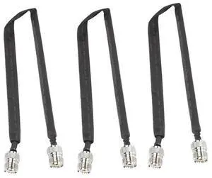 3X Door/Window Pass Through Flat RF Coaxial Cable SO239 UHF Female To UHF Female 50 Ohm RF Coax Pigtail Extension Cord 3X Door/Window Pass Through Flat RF Coaxial Cable SO239 UHF Female To UHF Female 50 Ohm RF Coax Pigtail Extension Cord