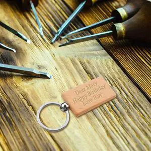 24X Wooden Key Ring Blank Wooden Key Chain DIY Personalized Wood Key Ring For DIY Crafts Decorations Gifts Pyrography 24X Wooden Key Ring Blank Wooden Key Chain DIY Personalized Wood Key Ring For DIY Crafts Decorations Gifts Pyrography