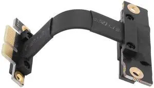 2X PCIE X1 Riser Cable Dual 90 Degree Right Angle Pcie 3.0 X1 To X1 Extension Cable 8Gbps PCI Express 1X Riser Card 5Cm 2X PCIE X1 Riser Cable Dual 90 Degree Right Angle Pcie 3.0 X1 To X1 Extension Cable 8Gbps PCI Express 1X Riser Card 5Cm