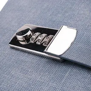 Password Notebook Paper Lockable Book PU Diary Lock Traveler Journal Wely Planner School Stationery Password Notebook Paper Lockable Book PU Diary Lock Traveler Journal Wely Planner School Stationery