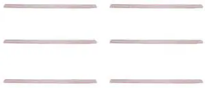 6X Groove Right Stainless Steel Metric Ruler 50 Cm Stainless Metric Ruler 6X Groove Right Stainless Steel Metric Ruler 50 Cm Stainless Metric Ruler